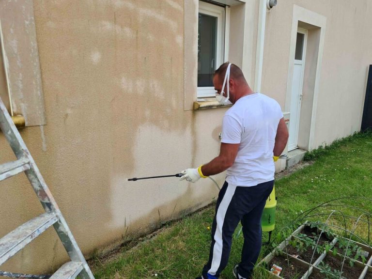 Entretien et nettoyage murs extérieurs à Nantes