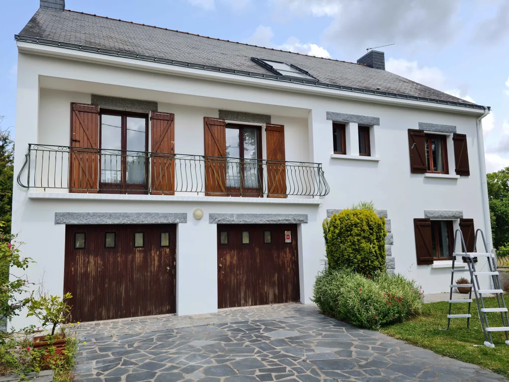 Ravalement d’une maison des années 70